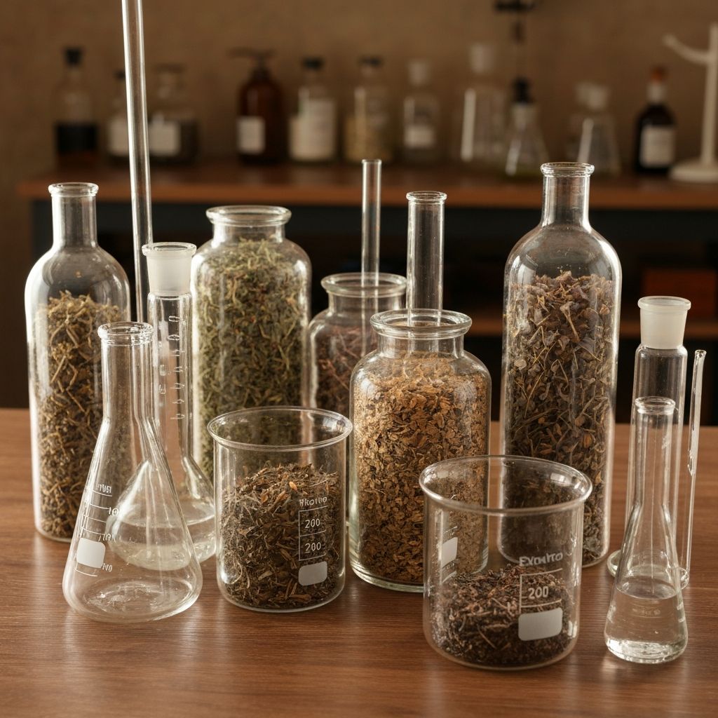Botanical research and natural materials